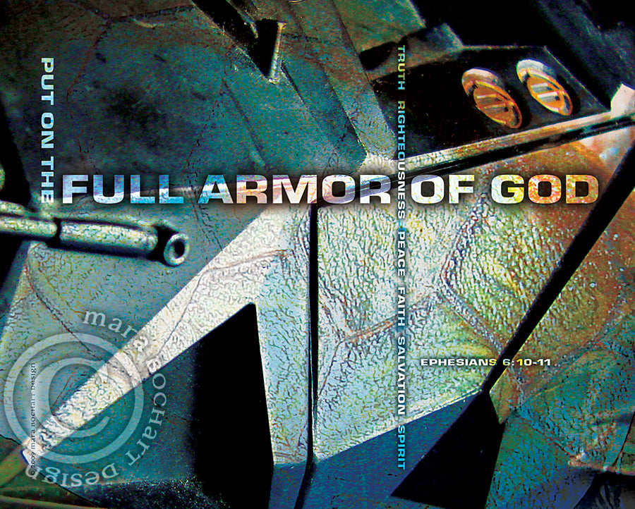 Armor of God - frameable print