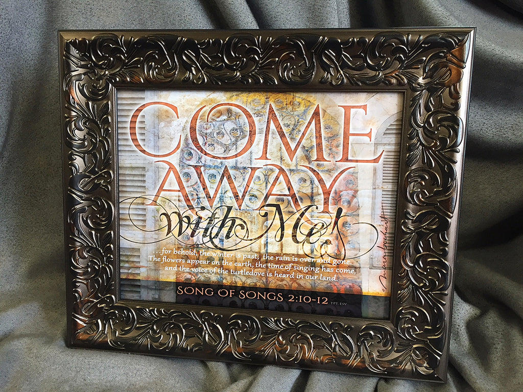 Come Away - framed 8x10