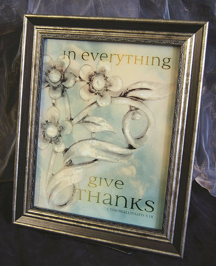 In Everything - framed 8.5x11