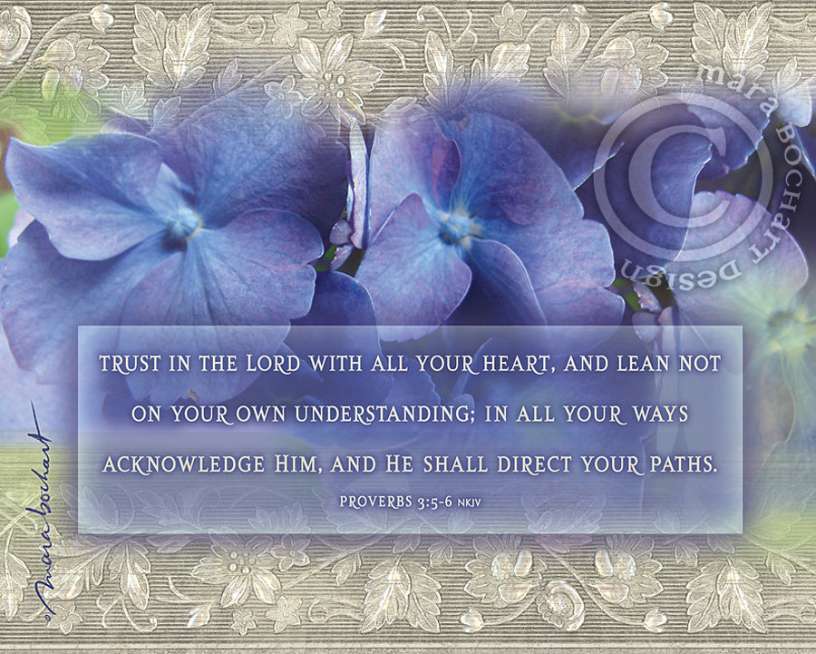 Trust in the Lord - frameable print