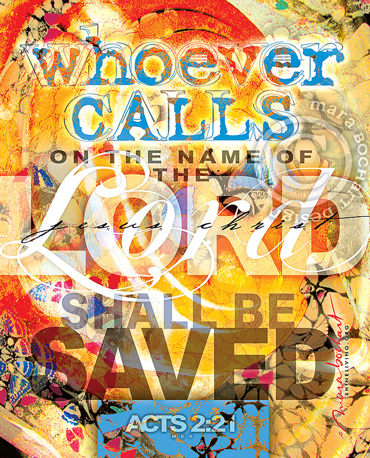 Whoever Calls - frameable print