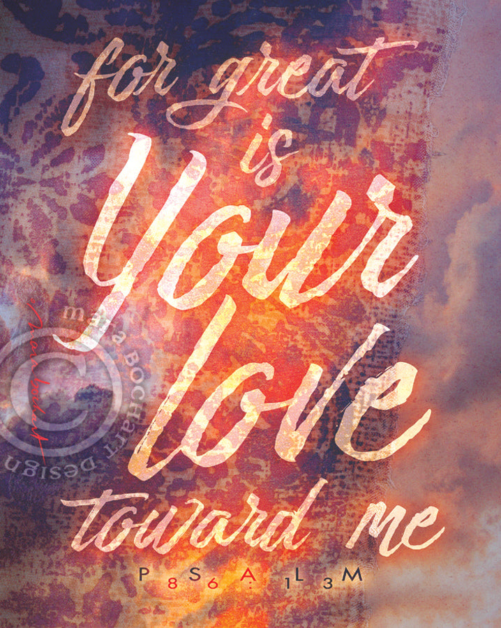 Your Love - hanging banner