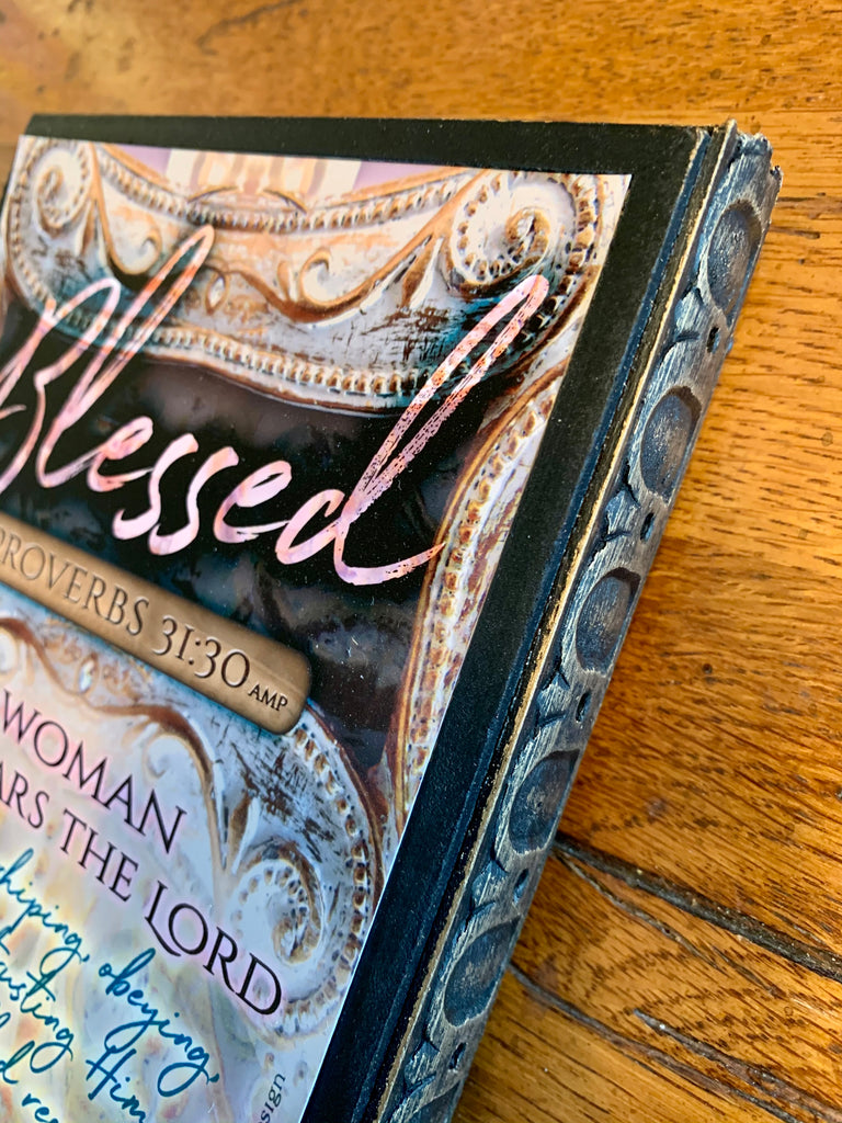 Blessed Woman - decorative hook