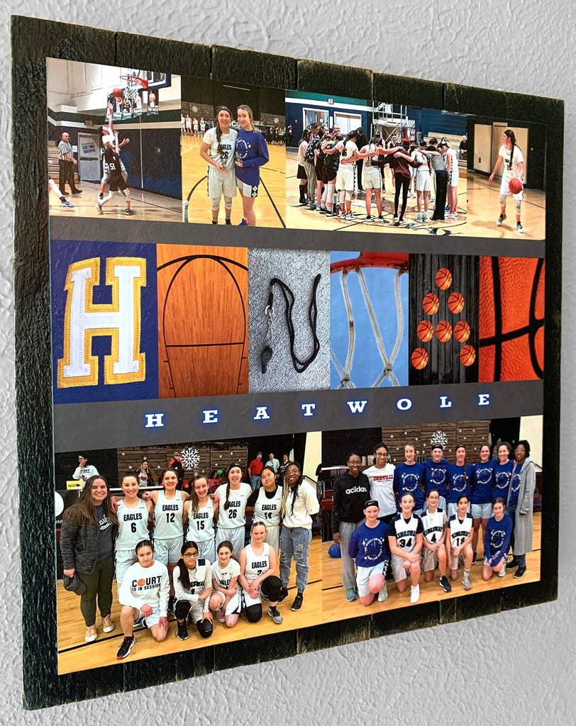 Collage Pallets with Letter Art - personalized