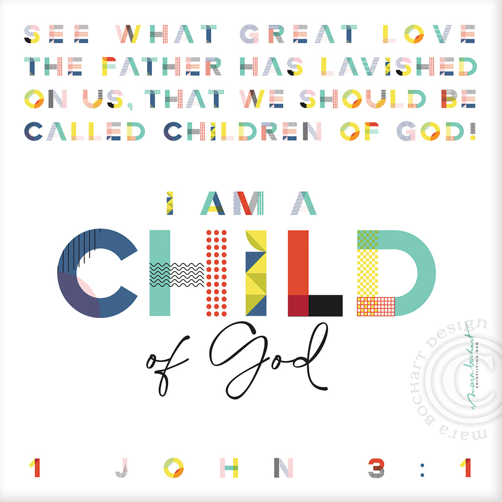 Child of God - frameable print