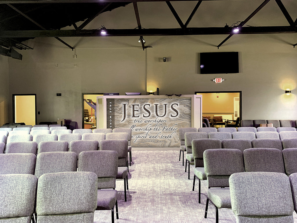 JESUS - True Worshipers - Word on Wall