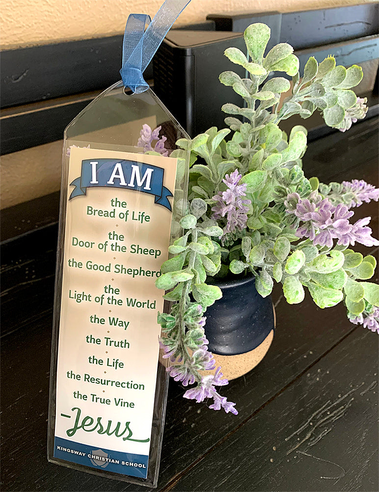 I AM - Bookmark - Peel & Stick with sleeve