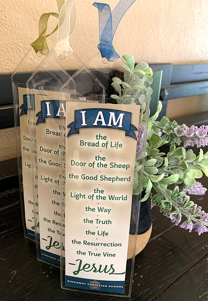 I AM - Bookmark - Peel & Stick with sleeve