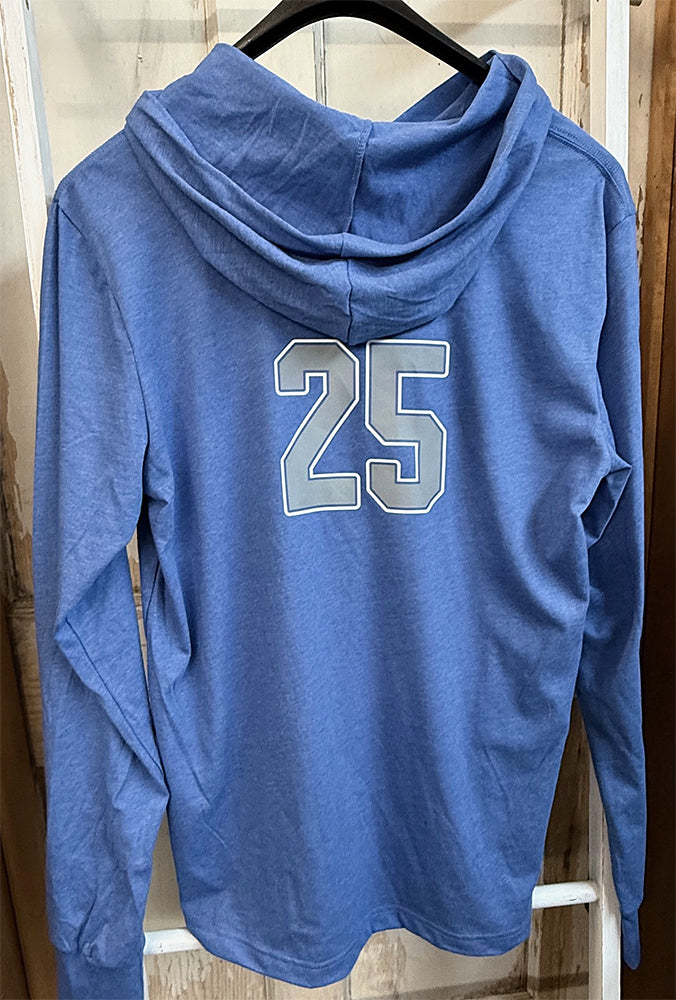 Senior basketball t-shirt hoodie