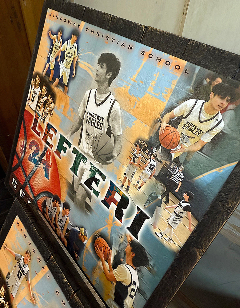 Senior Basketball Pallets - personalized