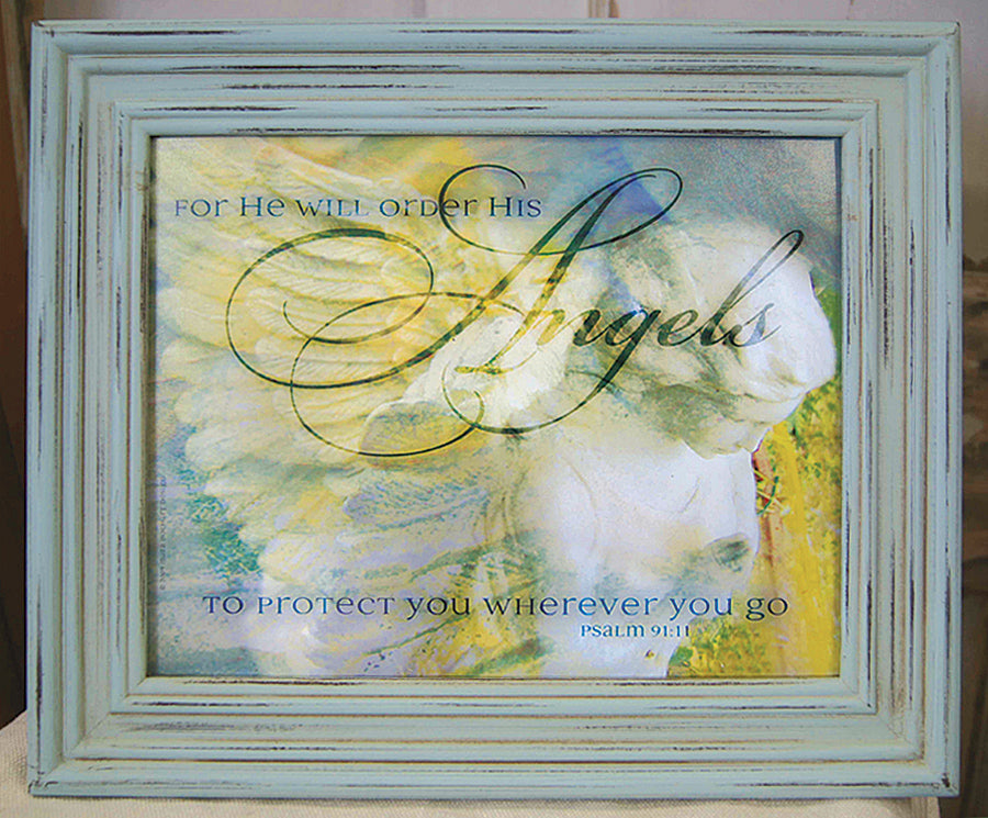 Angels - framed 8x10