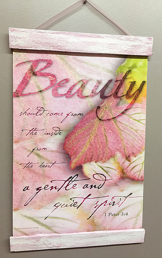 Beauty - 11x14 hanging banner