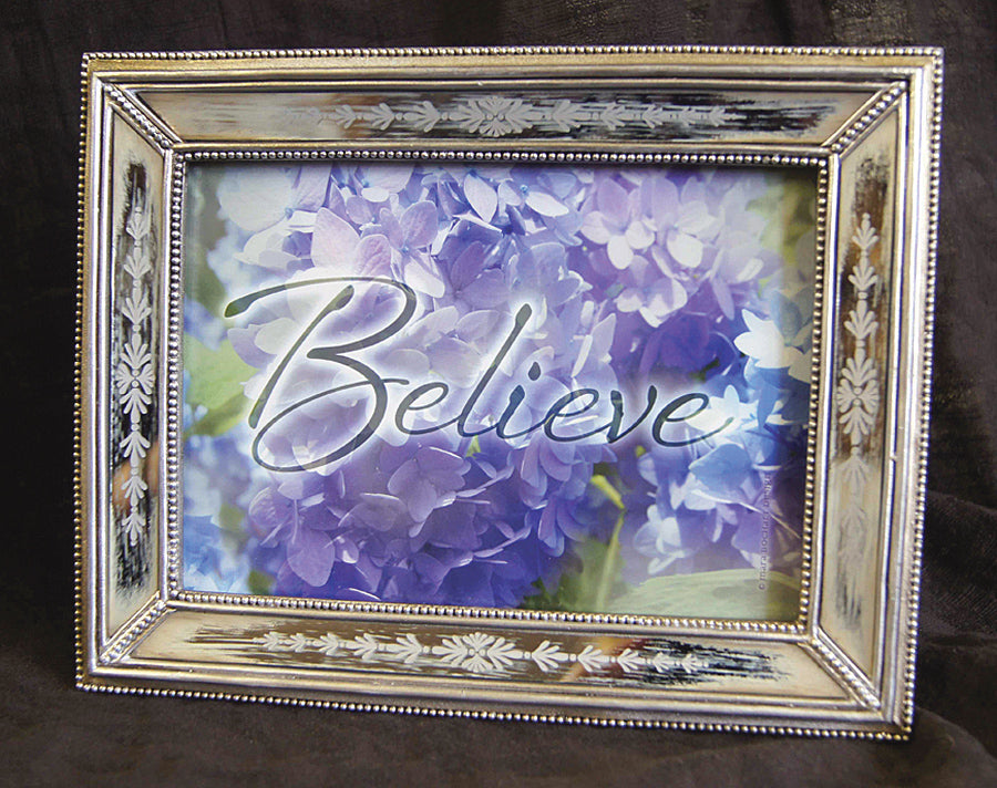 Believe - framed 5x7