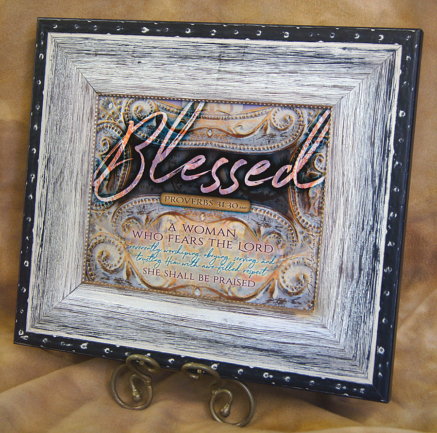 Blessed Woman - framed 8x10