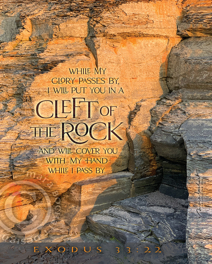 Cleft of the Rock - frameable print