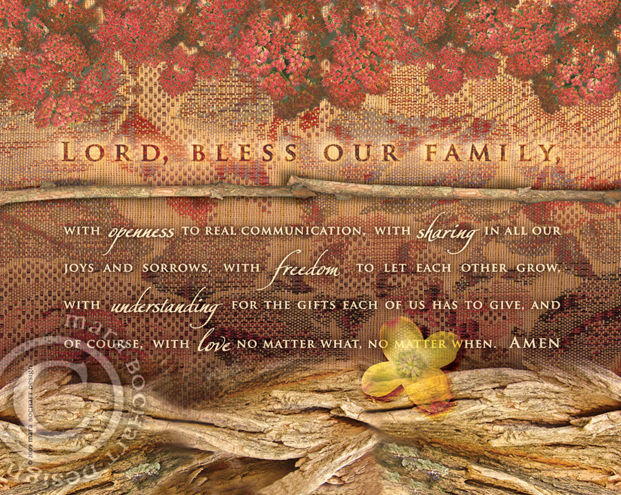 Family Blessing - frameable print
