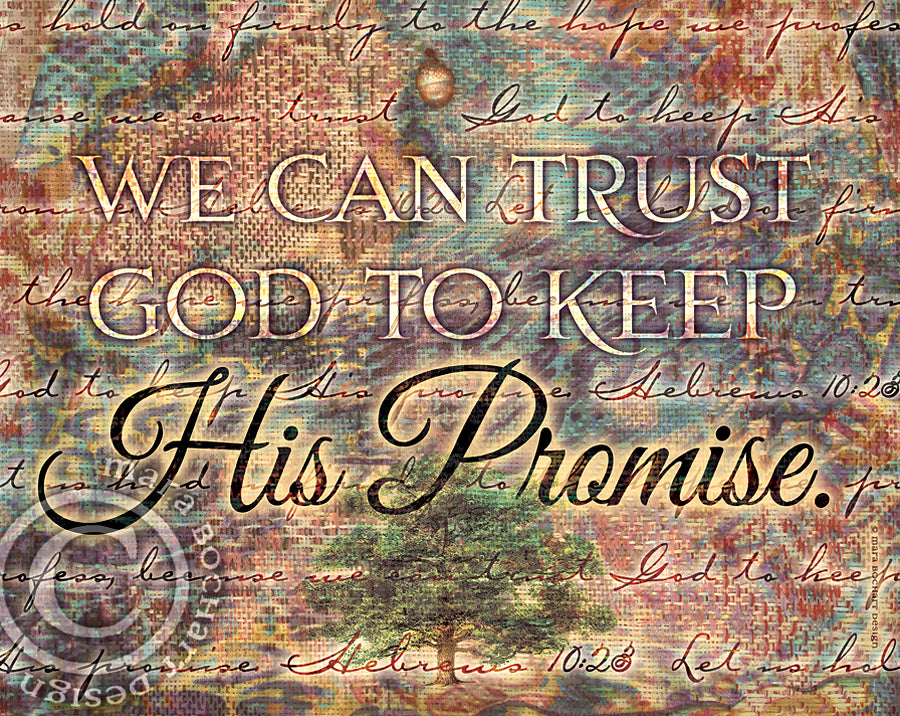 His Promise - frameable print