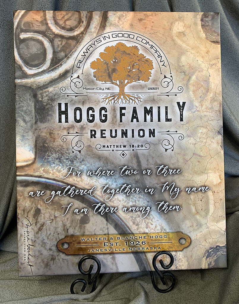 Hogg Family Reunion - premium canvas