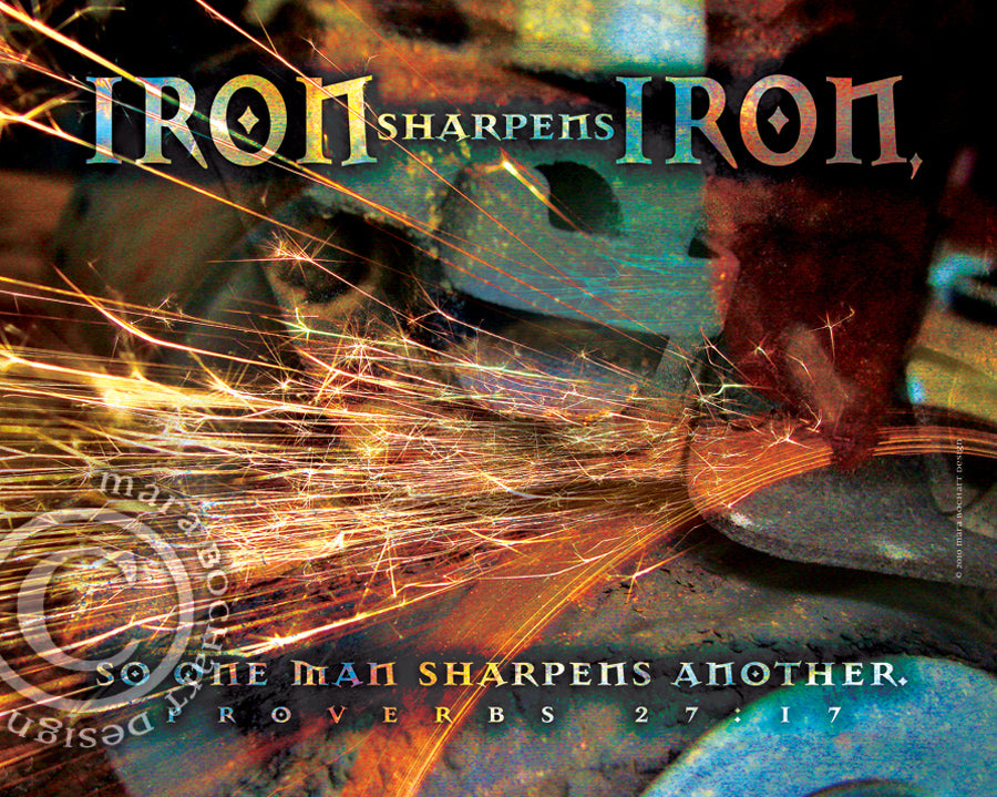 Iron Sharpens Iron - printable download