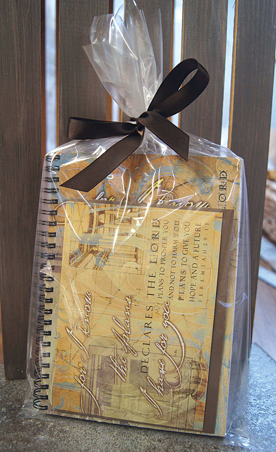 Plans For You - journal & notecard gift set
