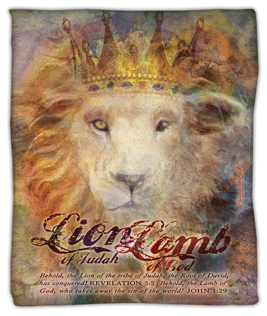 Lion Lamb - blanket - lightweight