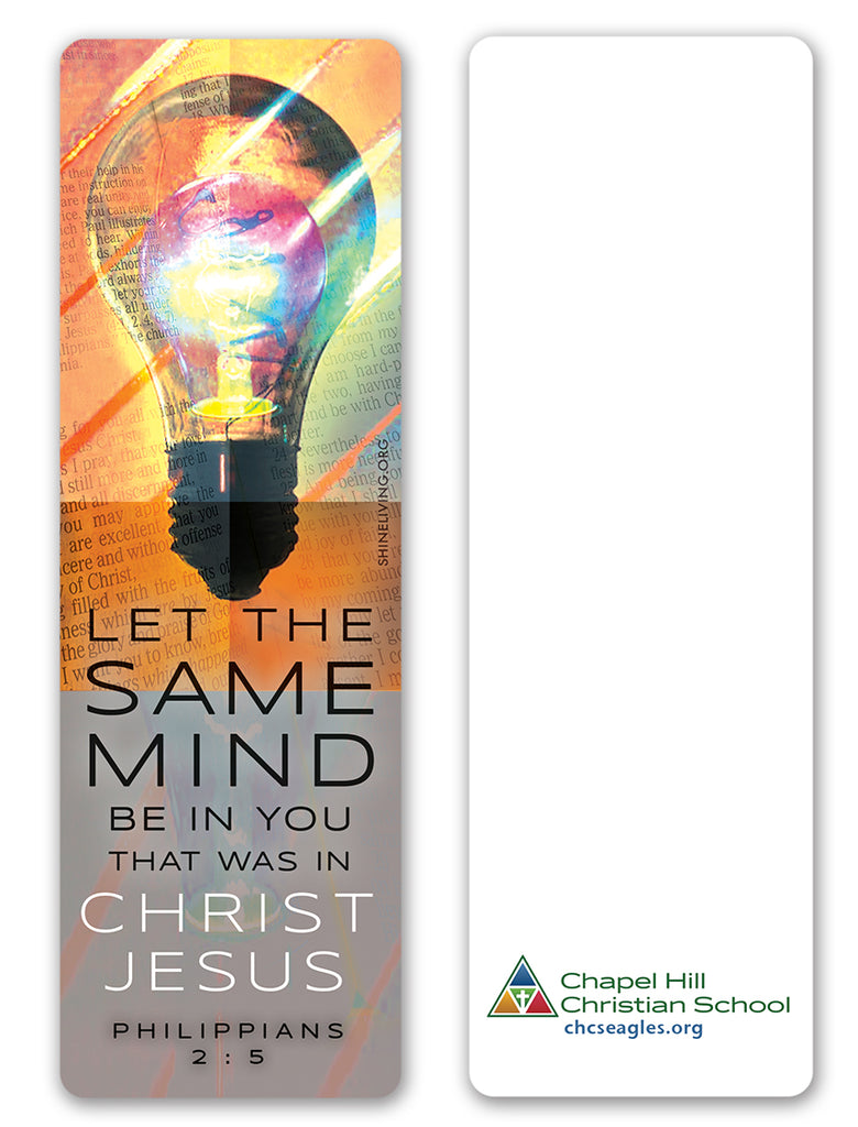 Same Mind - bookmark - Chapel Hill Christian School