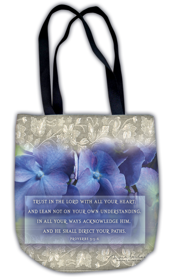 Trust in the Lord - tote bag