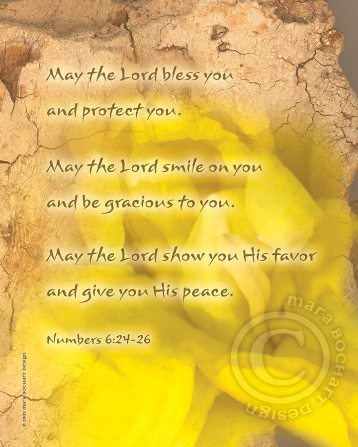 Yellow Bless - closeout poster