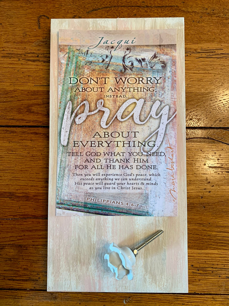 Pray - personalized pallet