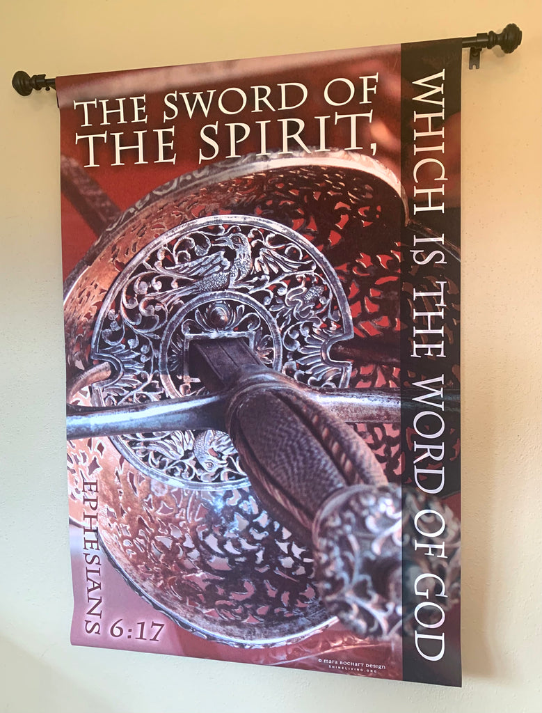 Sword of the Spirit - hanging banner